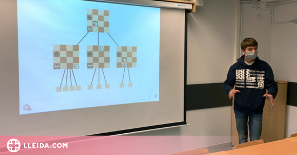 ⏯️ Un jove de la Seu crea un algorisme amb intel·ligència artificial per jugar a escacs amb l'ordinador