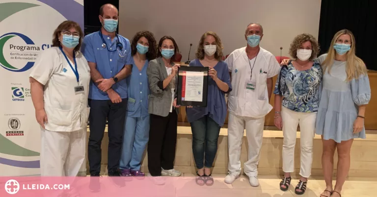 Acrediten la Unitat de Malaltia Inflamatòria Intestinal de l’Arnau de Vilanova amb una certificació de qualitat