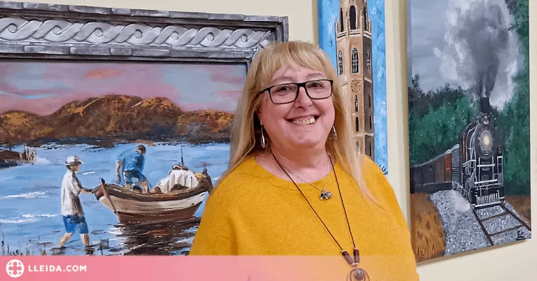 Elena Clivillé exposa un tast de la seva obra a la Fecoll