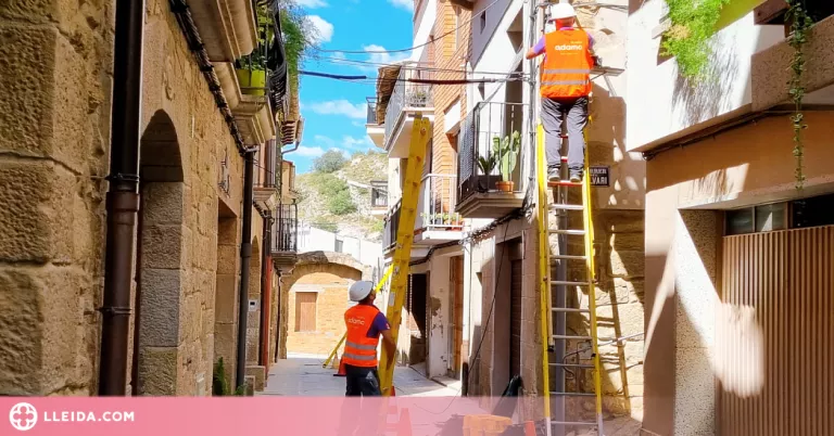 Més de 60 pobles de la Catalunya rural van estrenar fibra òptica el 2022