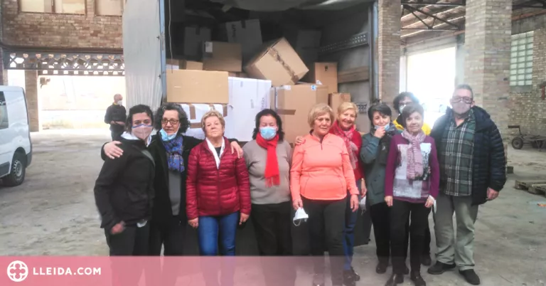 La Pobla de Segur omple un camió solidari per al poble ucraïnès