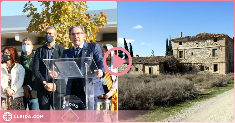 ⏯️ El Govern buscarà "recursos econòmics" per recuperar i restaurar la Casa de Vallmanya