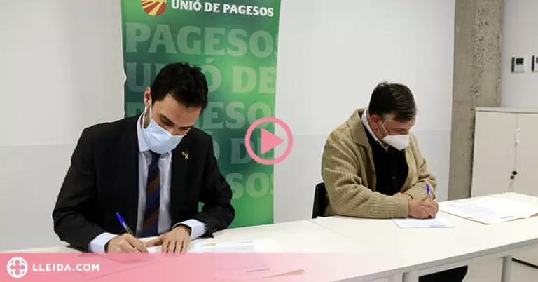 ⏯️ Govern i Unió de Pagesos formaran unes 600 persones per al sector agrari