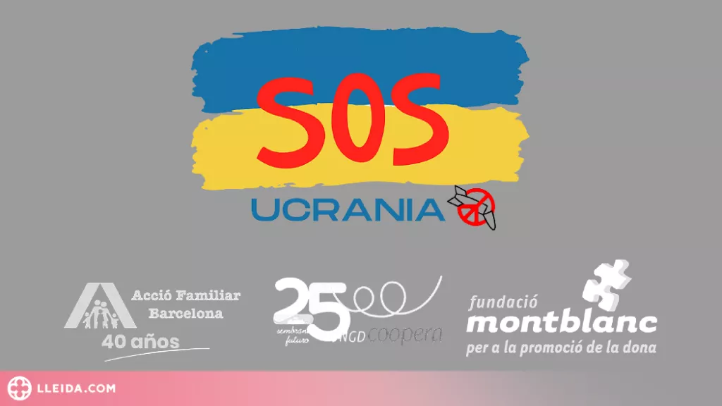 Mercat solidari a Lleida per ajudar les famílies ucraïneses refugiades a Catalunya