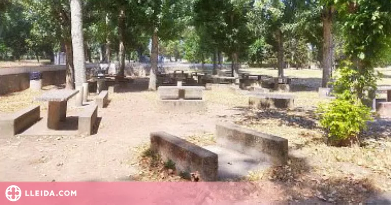 La Paeria retira les taules de pícnic de les Basses