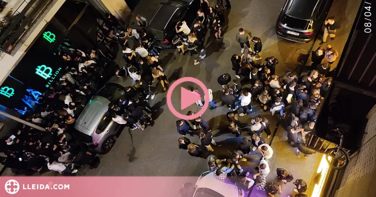 ⏯️ Nova nit d'incivisme i soroll a la zona 'dels vins' de Lleida