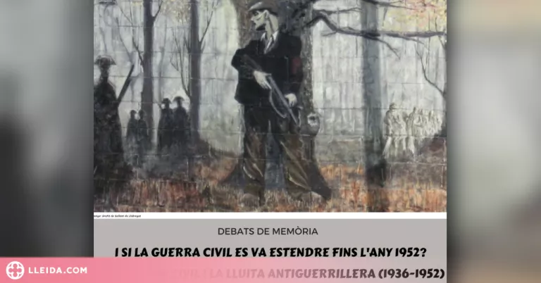 El paper de la Guàrdia Civil i la lluita antiguerrillera, proper Debat de Memòria