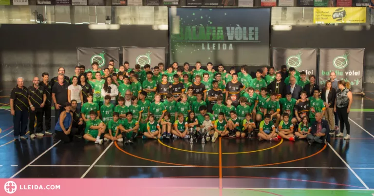 El Balàfia Vòlei es vesteix de gala per celebrar el seu 10è aniversari