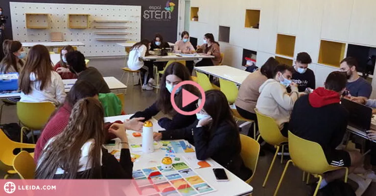 ⏯️ La UdL estrena una aula pionera per fomentar vocacions científiques i tecnològiques