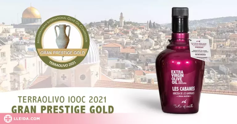 Israel premia per segon any consecutiu l’oli d’oliva verge extra Les Cabanes