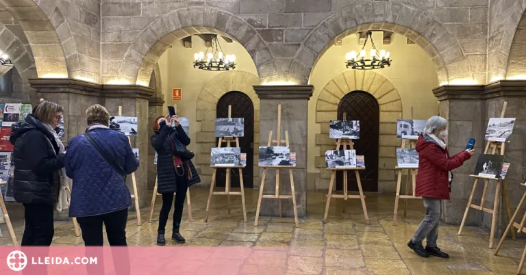 El moviment veïnal de Lleida s'exposa a la Paeria