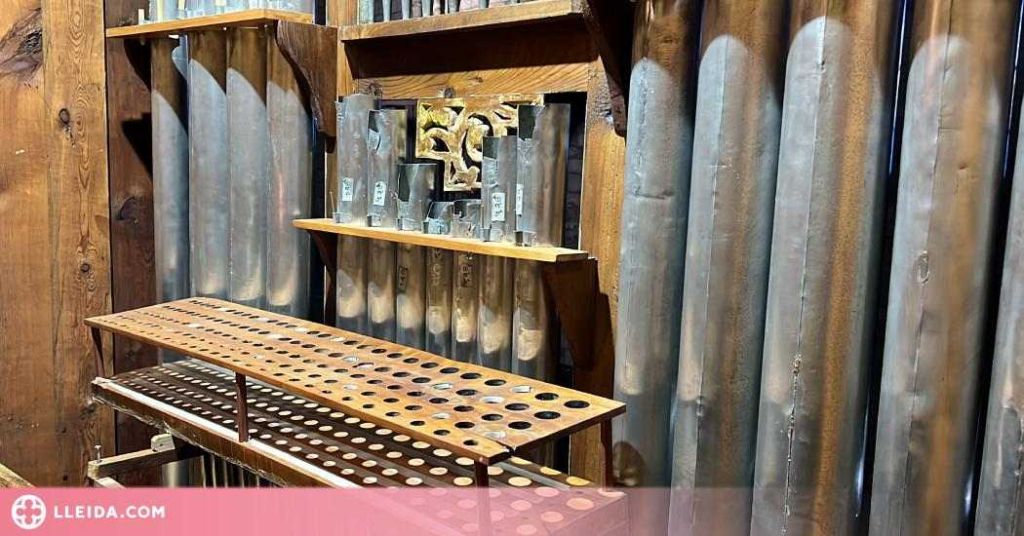 ⏯️ El muntatge de l'orgue de la Catedral de Solsona encara la recta final