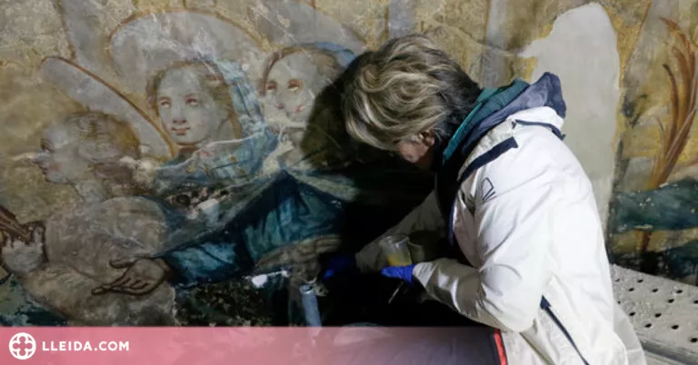 ⏯️ El conjunt mural barroc de Sant Llorenç de Morunys ressuscita dos segles després