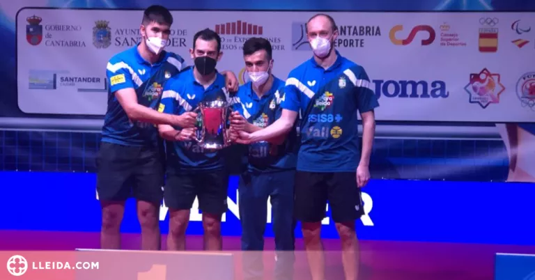 Les Borges rebrà aquest divendres l’Asisa Borges Vall, proclamat campió de la Copa del Rei de Tennis Taula
