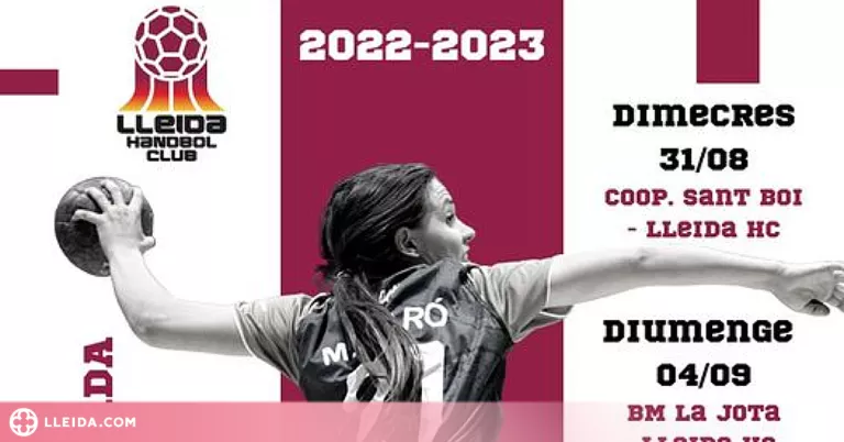 Els sèniors del Lleida Handbol Club comencen els partits de pretemporada