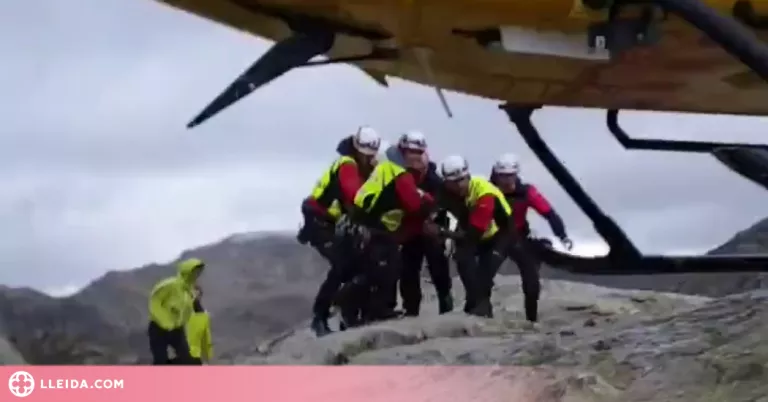 ⏯️ Rescaten una parella d'excursionistes amb hipotèrmia al Pallars Jussà