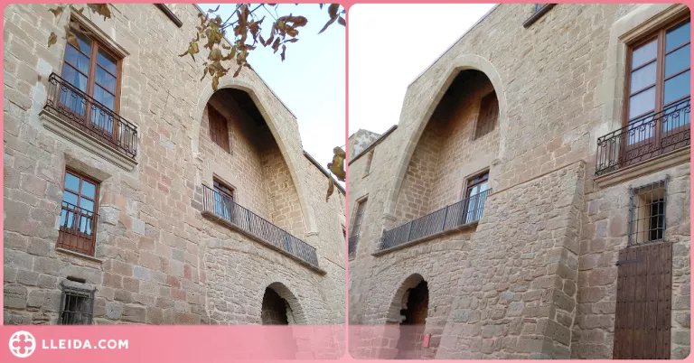 El castell de les Pallargues llueix façana "nova"