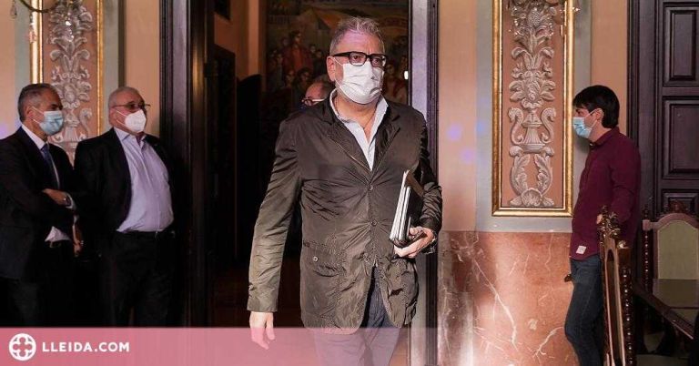 Larrosa, positiu per covid després d'iniciar la ronda de contactes per explorar alternatives a la Paeria