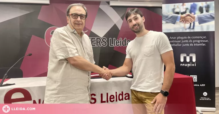 Gimnàs Royal i Enginyers Lleida signen un conveni de col·laboració