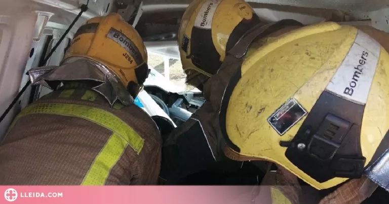 Un ferit greu en un accident a l'Ll-11 a Lleida