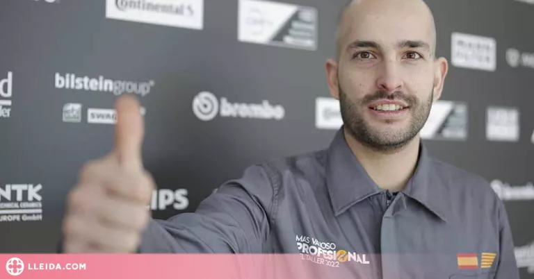 ⏯️ El lleidatà Joel Becerra, el millor mecànic d'Espanya
