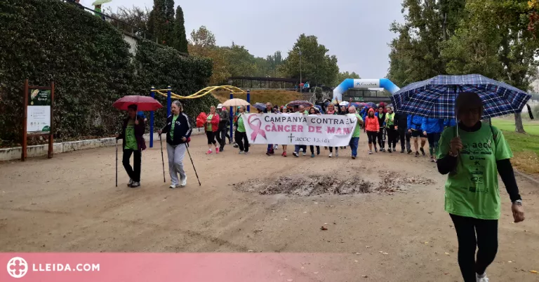 L'Associació Contra el Càncer a Lleida torna amb la seva caminada popular