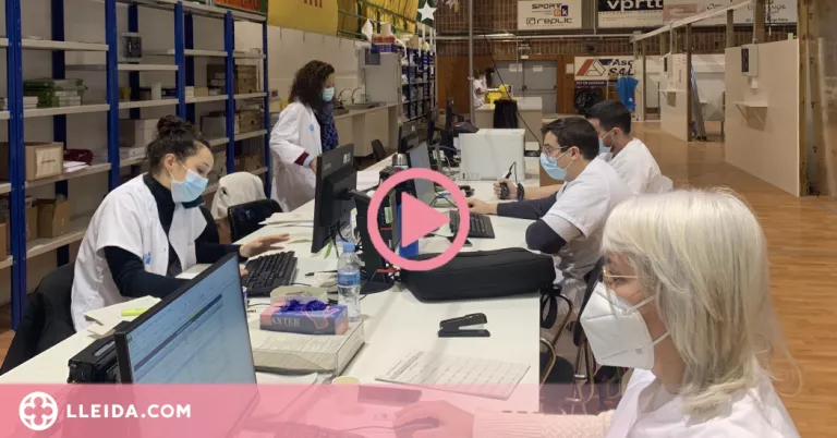⏯️ El pavelló Onze de Setembre de Lleida, centre de vacunació contra la covid-19