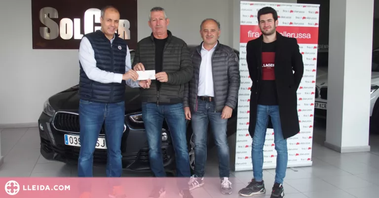 Fira de Mollerussa lliura el premi de 3.000 euros per comprar un cotxe a l'Autotardor