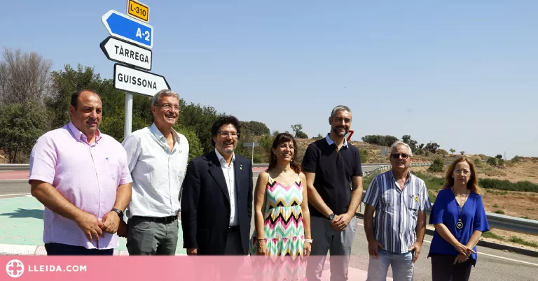 ⏯️ La carretera de Tàrrega a Guissona amb ferm sostenible estarà enllestida a l'agost