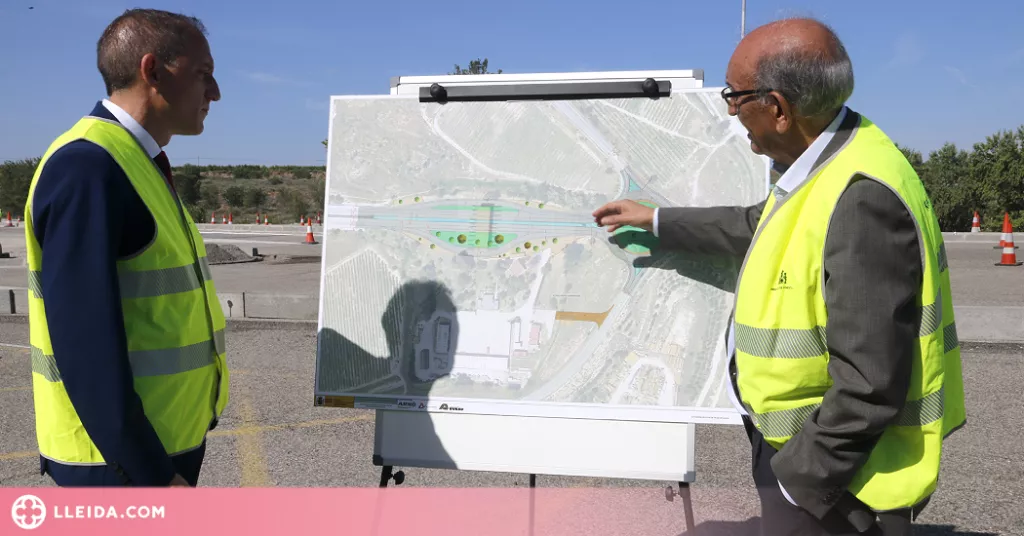 ⏯️ Comencen els treballs per reordenar la sortida de l'AP-2 a Lleida
