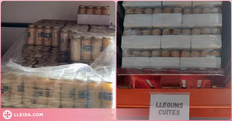 El Consell del Segrià reparteix més de 35.000 quilos d'aliments a 1.834 persones vulnerables