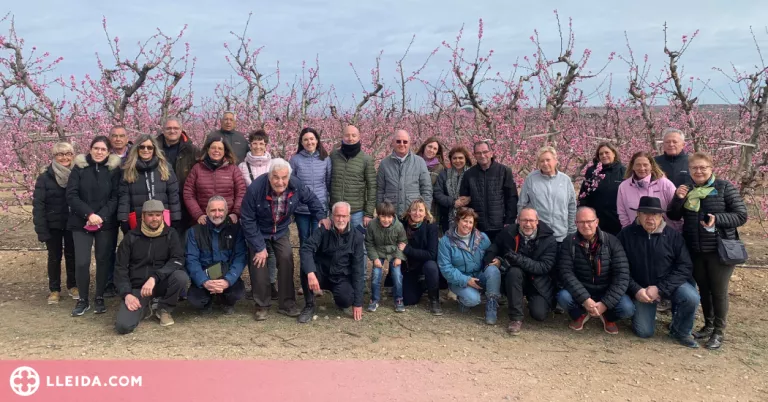 Comencen les rutes guiades a la floració a Torres de Segre
