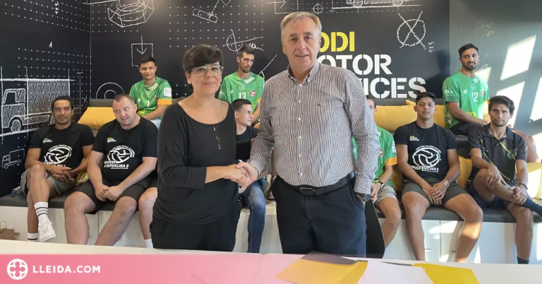 El Balàfia Vòlei i Rodi Motor Services renoven l'acord de patrocini