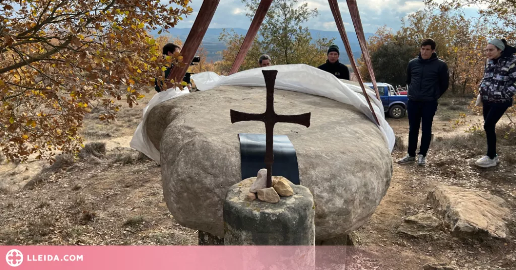 Les esteles i menhirs del Solsonès retornen al seu emplaçament original