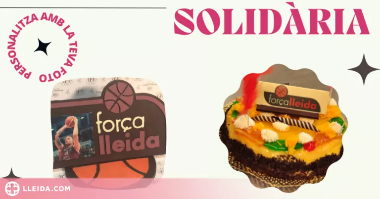 El Força Lleida ja té la seva mona i figura de xocolata solidària