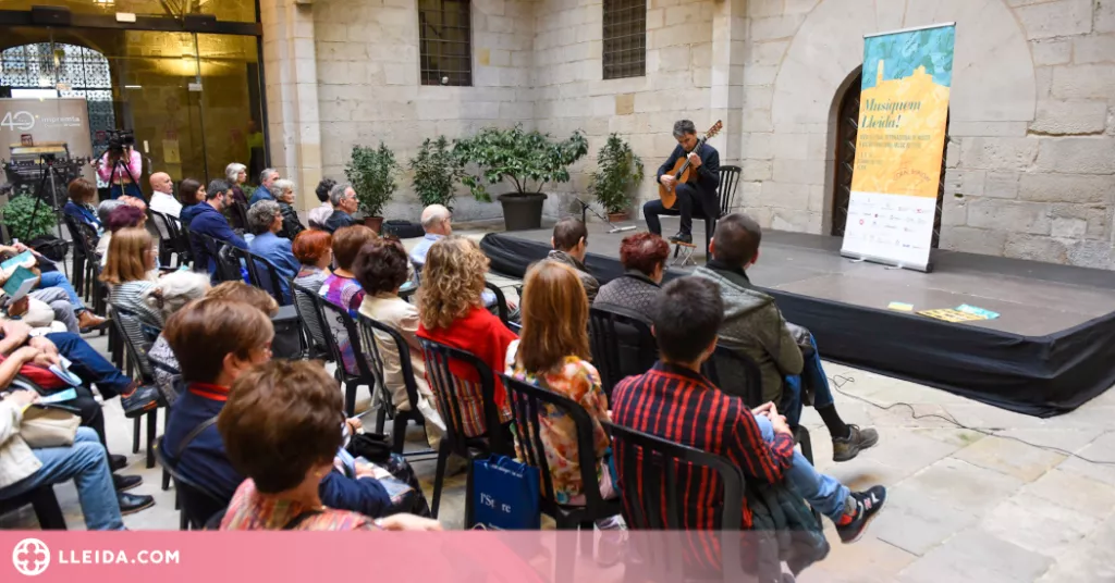 Arrenca la XVII edició del Musiquem Lleida amb el guitarrista Raúl Viela