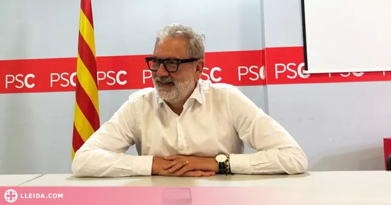 Larrosa es presenta a encapçalar el PSC a Lleida en les municipals del 2023