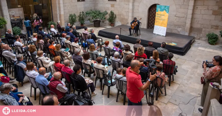 Arrenca la XVII edició del Musiquem Lleida amb el guitarrista Raúl Viela