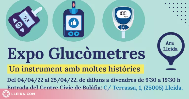 L’Exposició de Glucòmetres arriba a Lleida