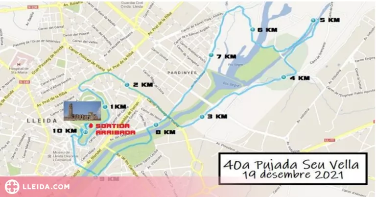 Afectacions de trànsit aquest diumenge per la Pujada a la Seu Vella