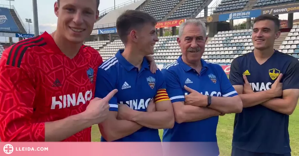 ⏯️ Així són les noves equipacions del Lleida Esportiu