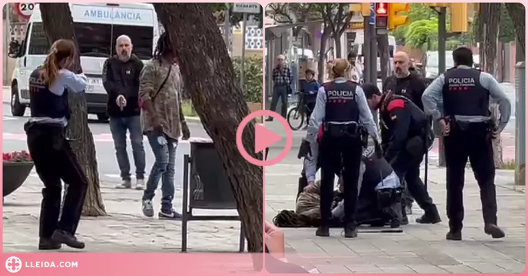 ⏯️ Atraquen un banc de la Bordeta de Lleida