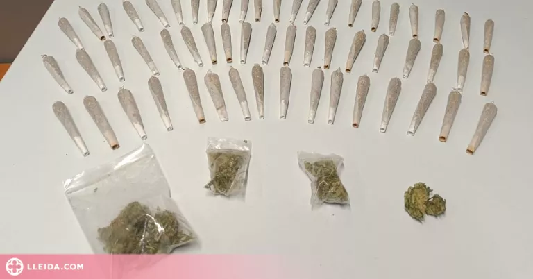 Detinguda per vendre droga en un edifici del Centre Històric de Lleida