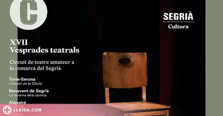 Les Vesprades Teatrals del Segrià passaran per nou pobles de la comarca