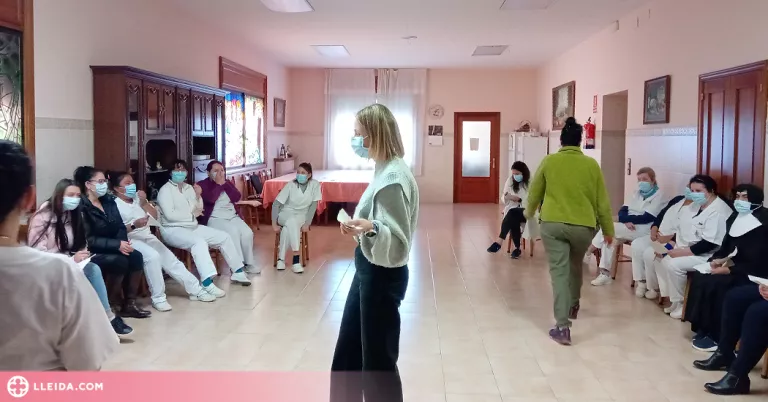 Residències de Lleida i l’Alt Pirineu es formen per gestionar els efectes post pandèmia