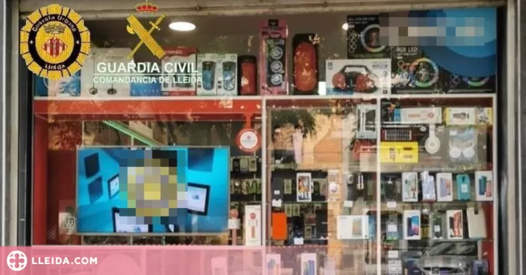 Intervenen més de 7.000 euros de material falsificat a Lleida