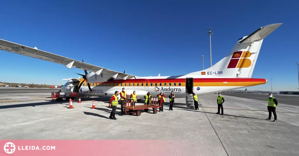 ⏯️ L'aeroport d'Andorra-La Seu estrena els vols regulars a Madrid