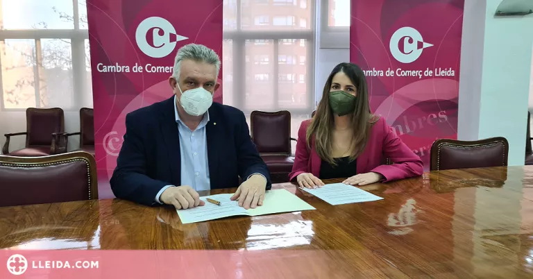 ⏯️ La Cambra de Lleida i el Col·legi de Metges uneixen esforços per promocionar la captació de talent