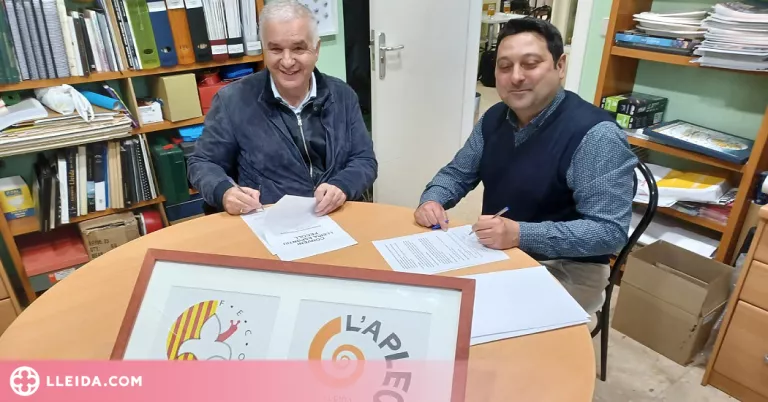 Fecoll i Lleida Esportiu signen un conveni de mútua col·laboració