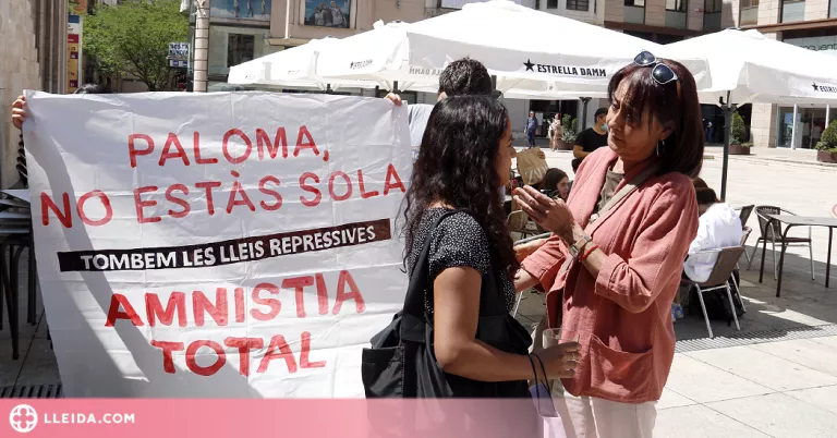 La mare de Hasel nega cap participació als aldarulls de Lleida